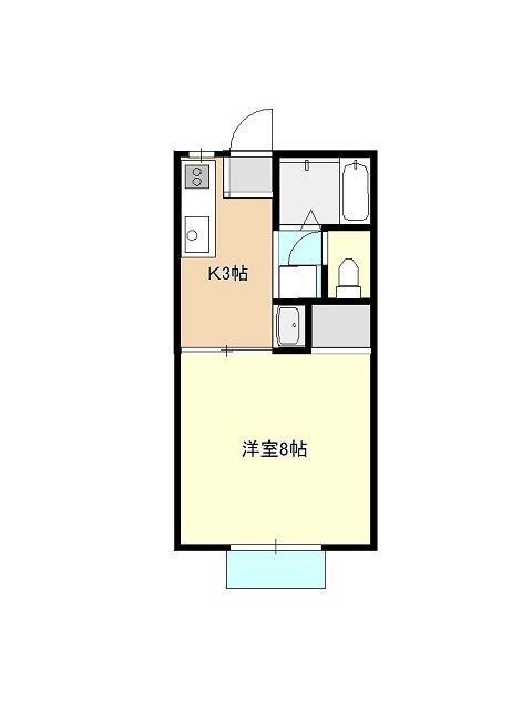 ビバライフ上宇部の間取り図