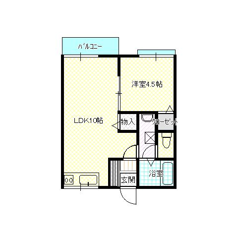 ビバライフ海南の間取り図
