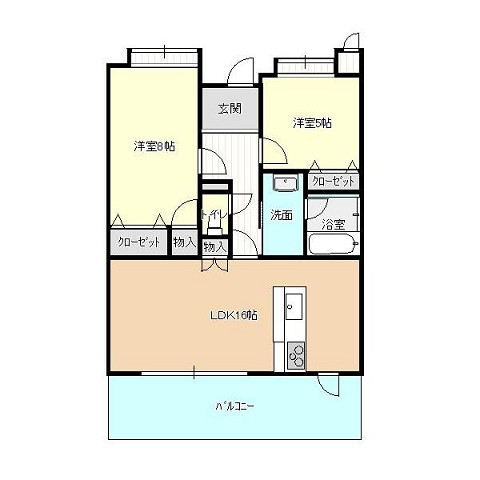 アーバンパレス医大前シヴィリオンの間取り図