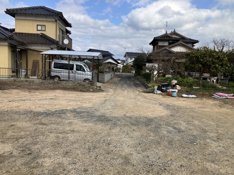 西岐波　売地の外観