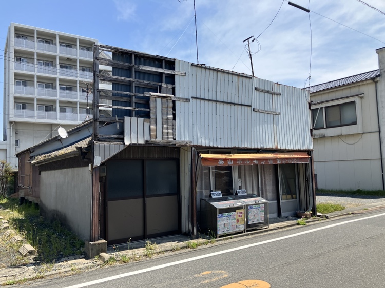 昭和町一丁目　売地　古家付現況渡しの外観