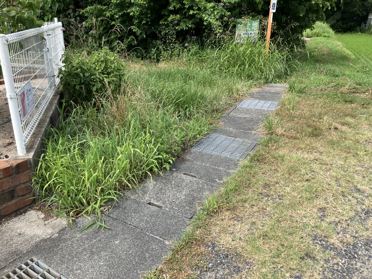 郡　売地の外観