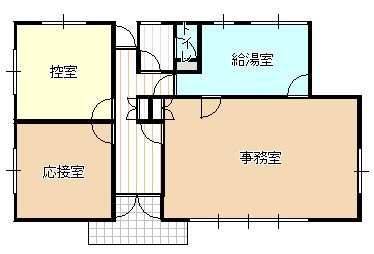 川上(北迫新町) 売事務所の間取り図
