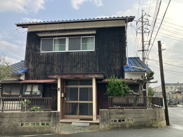 東芝中町 売地 古家付現況渡しの外観