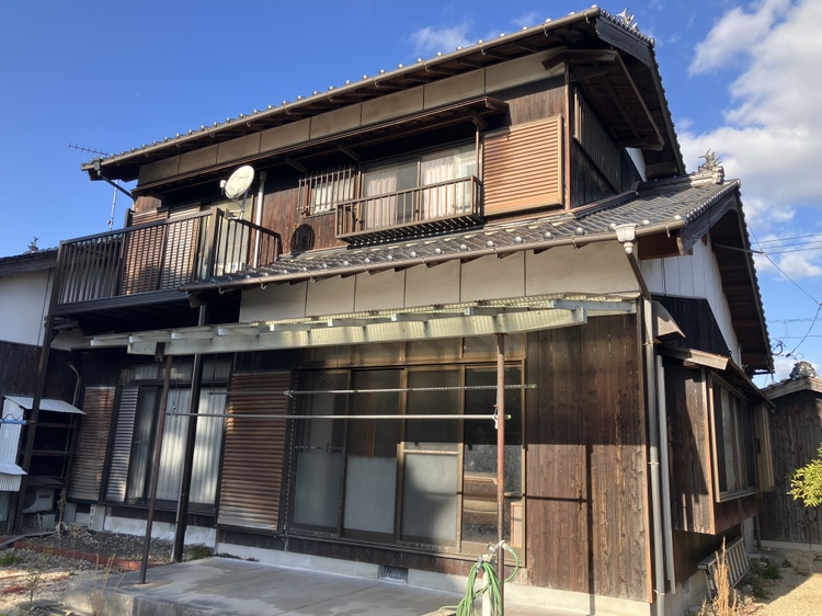 大字小野田 売家の外観