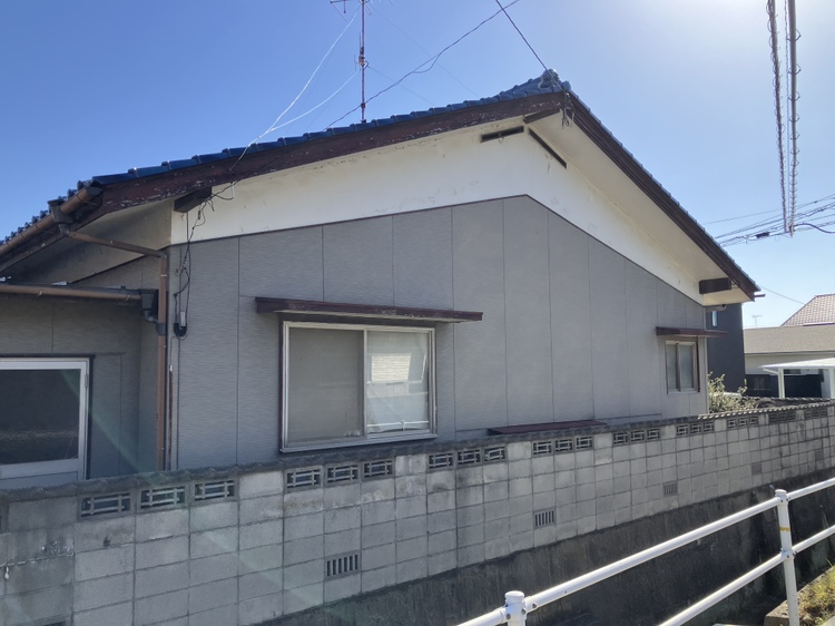 則貞一丁目① 売地 古家付現況渡しの外観