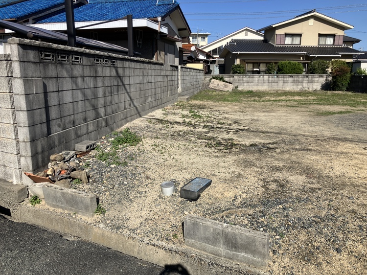 則貞一丁目② 売地の外観