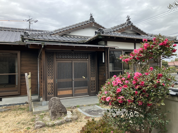 西岐波 売家の外観