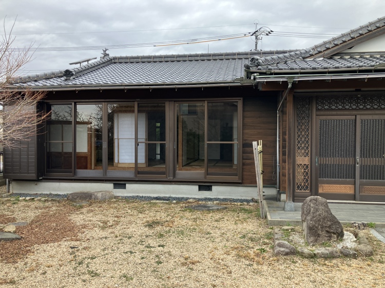 西岐波 売家の外観