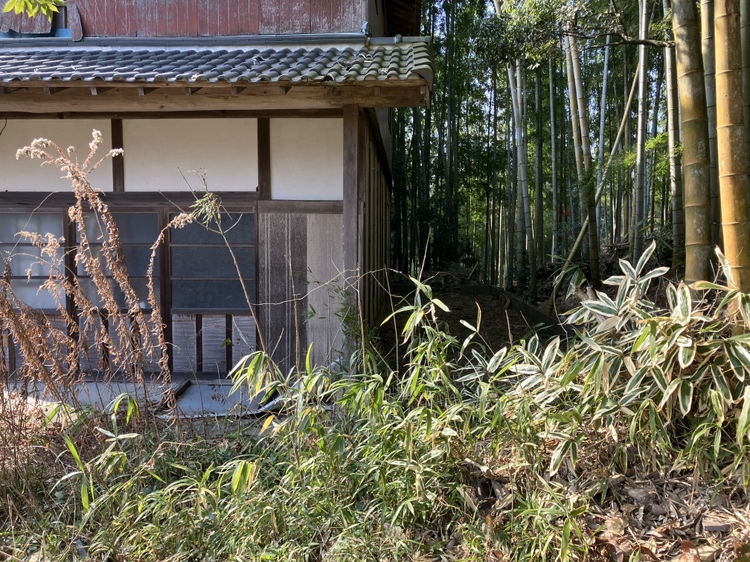 車地 売地 古家付現況渡しの外観