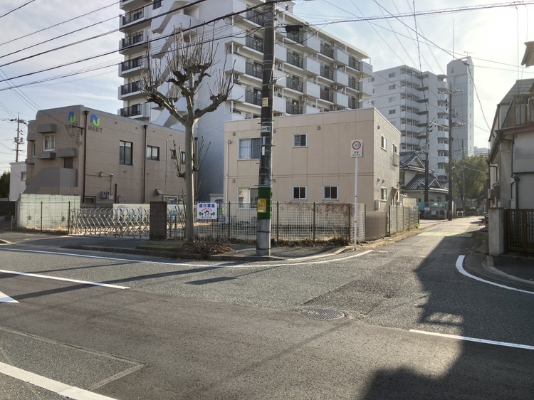 松山町一丁目 建物付売地の外観